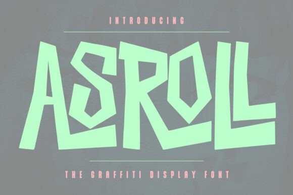 Asroll Font: Creative Branding for Small Business