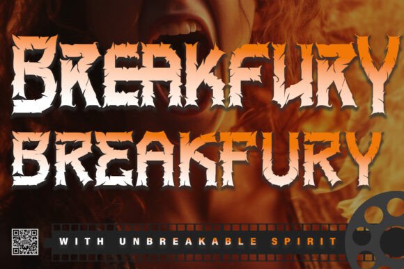 Breakfury Font Review: Bold Blackletter for Branding
