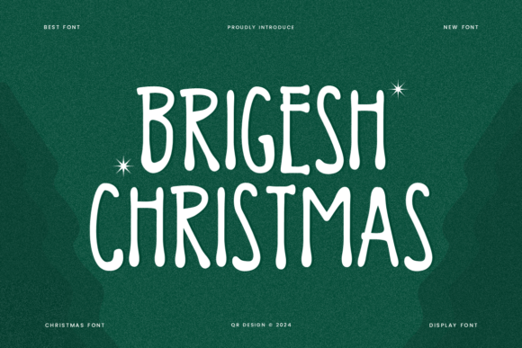 Brigesh Christmas Font for Authentic Business Branding