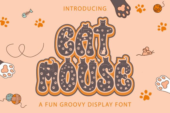 Cat Mouse Font Review: A Groovy Retro Typeface for Branding