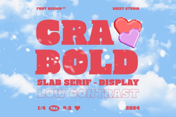Crabold Font: Bold Slab Serif for Web Design