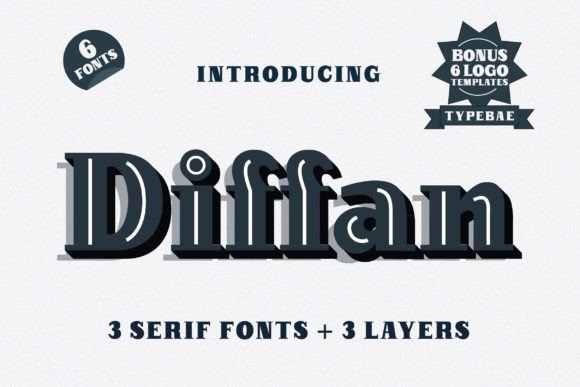 Diffan Font: Elevating Editorial Layouts with Serif Charm
