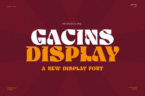 Gacins Font: Elevating Campaign Visuals with Vintage Serif Style