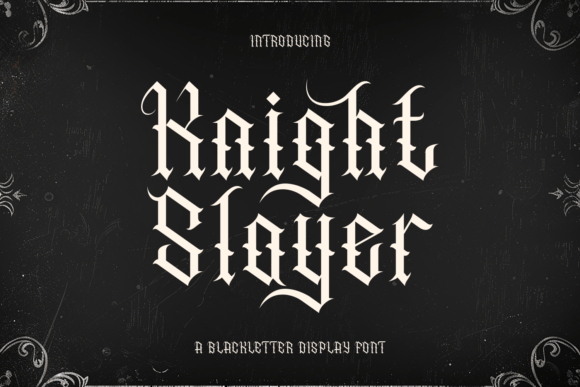 Knight Slayer Font: Elevating Small Business Branding
