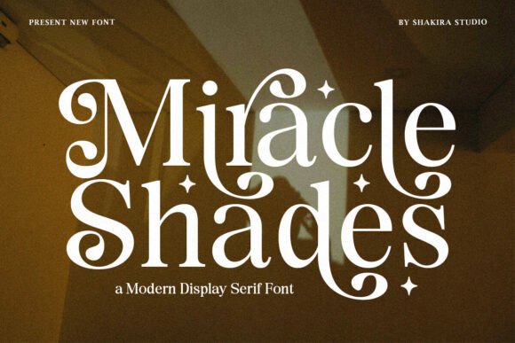 Miracle Shades Font: Elevating Digital Campaigns