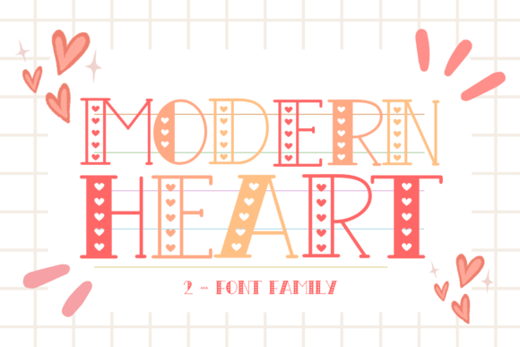 Modern Heart Font: Adding Warmth to Editorial Design