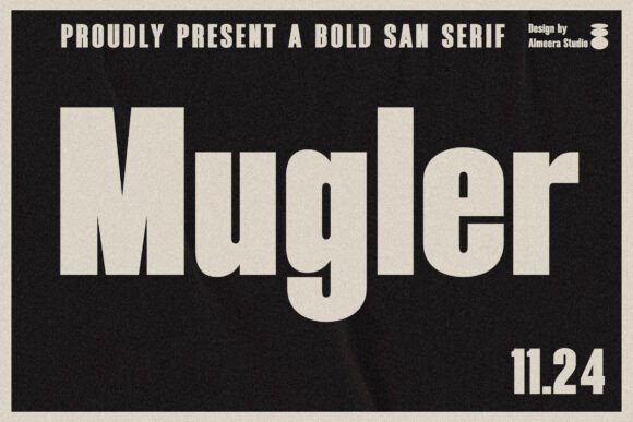 Mugler Font: A Modern Sans Serif for Small Business Branding