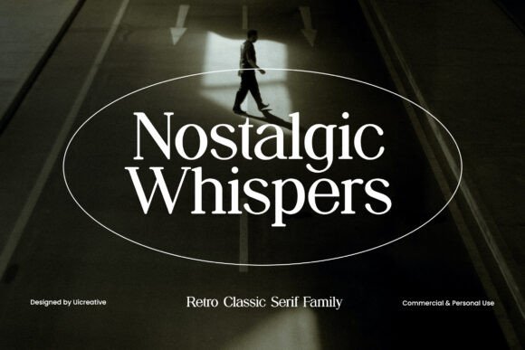 Nostalgic Whispers Font for Editorial Design