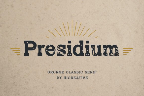 Presidium Font: Elevating Small Business Branding