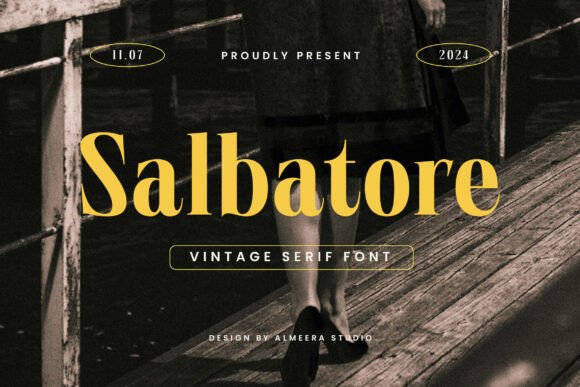 Salbatore Font Review: A Vintage Serif for Branding