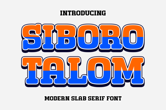 Siboro Talom Font: Adding Joy to Web Layouts