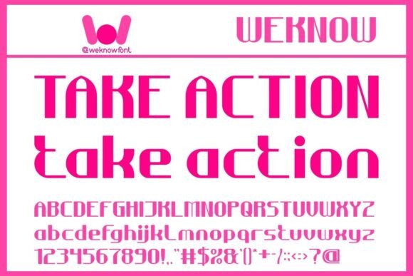 Take Action Font: Elevate Your Small Business Brand