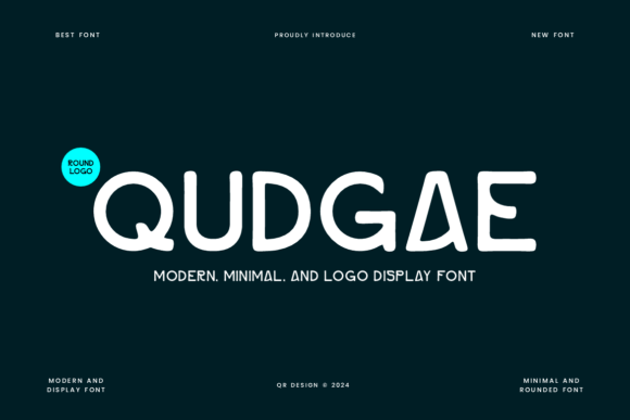 Testing Qudgae Font for Authentic Brand Identity Design