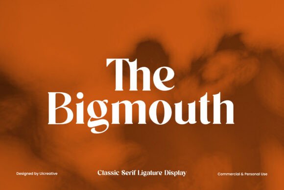 The Bigmouth Font: Elevating Editorial Design