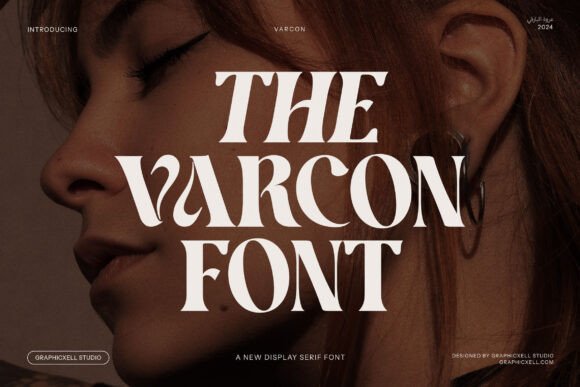 Varcon Font: Elevating Web Design with Vintage Serif Elegance