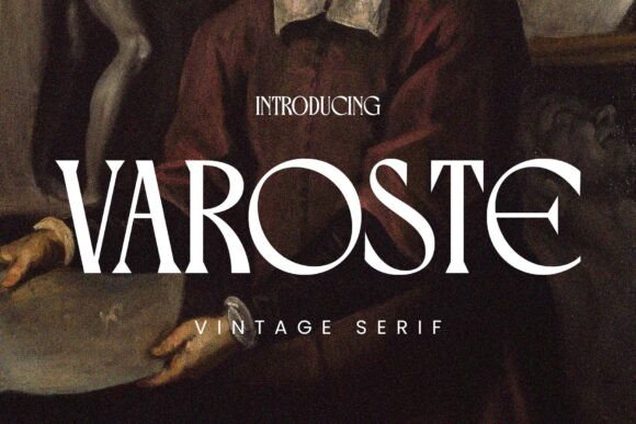 Varoste Font: Elegant Vintage Typography for Makers